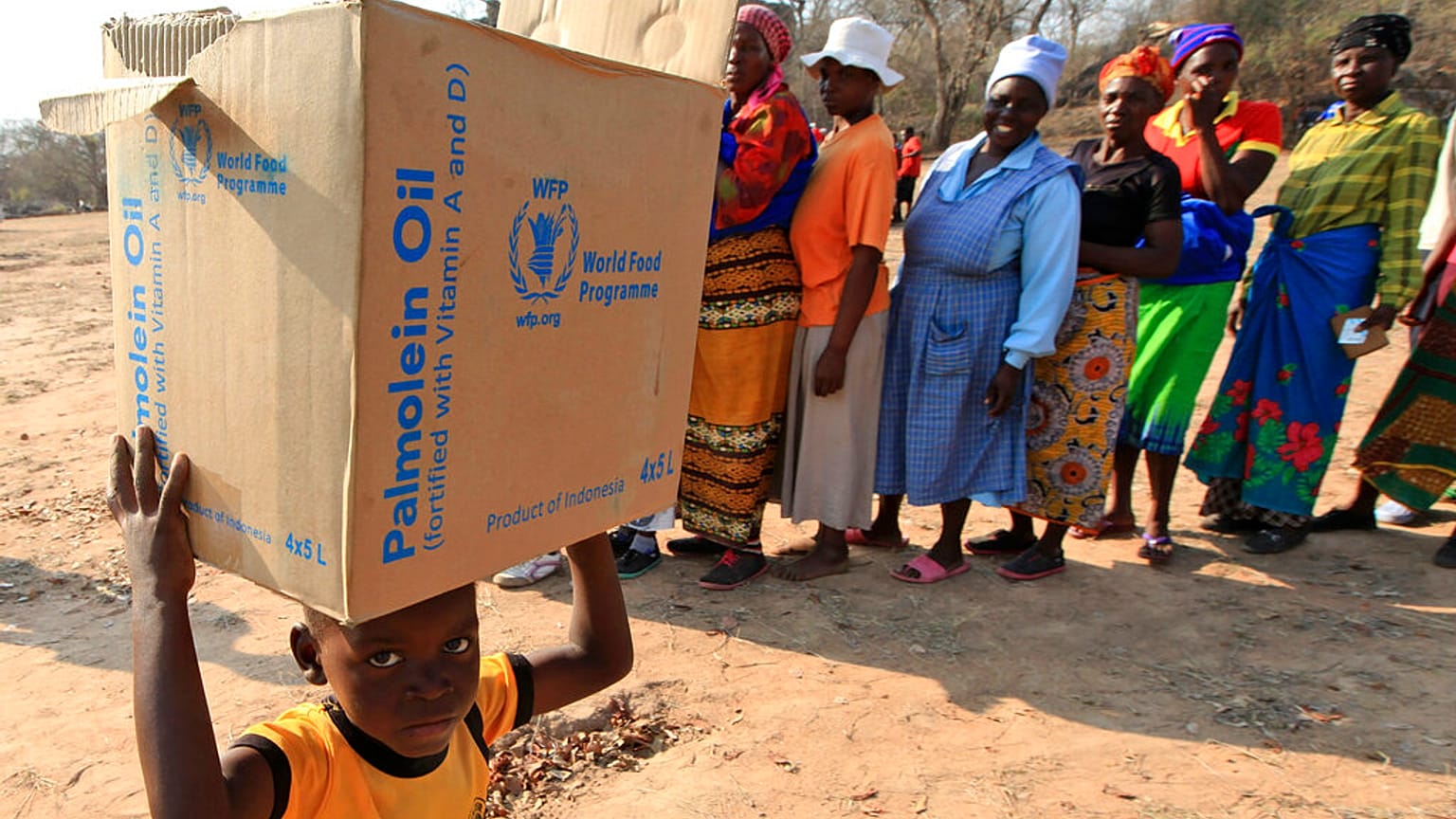 Programa Alimentar Mundial no Zimbabué