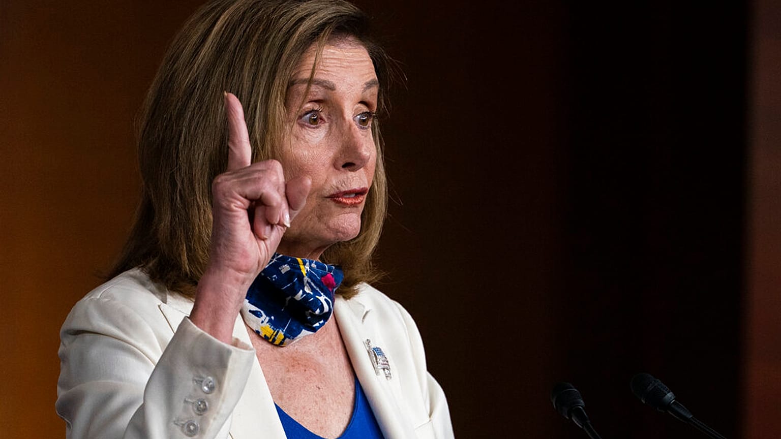 Photo d'archive de Nancy Pelosi en octobre 2020.