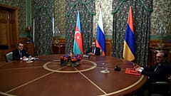 Azerbaycan ve Ermenistan dışişleri bakanları Moskova'da buluştu 