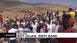 Auseinandersetzungen zwischen Palästinensern und israelischer Polizei