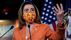 Speaker of the House Nancy Pelosi unveiled the legislation amid questions over Trump's health