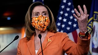 Speaker of the House Nancy Pelosi unveiled the legislation amid questions over Trump's health