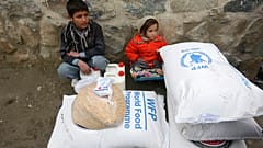 Hilfe durch das WORLD FOOD PROGRAMME