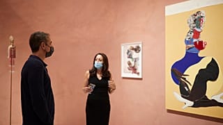 Ο Κυριάκος Μητσοτάκης στο Εθνικό Μουσείο Σύγχρονης Τέχνης