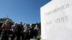 Projection au mémorial de Srebrenica du film "Quo Vadis, Aida ?"