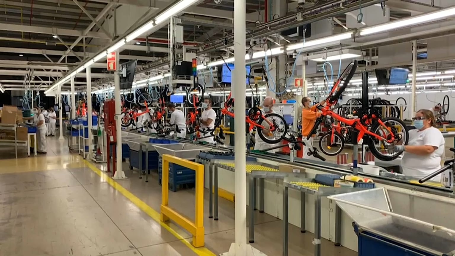Le Portugal produit des vélos à tour de bras.