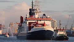 Polarstern de regresso à Alemanha