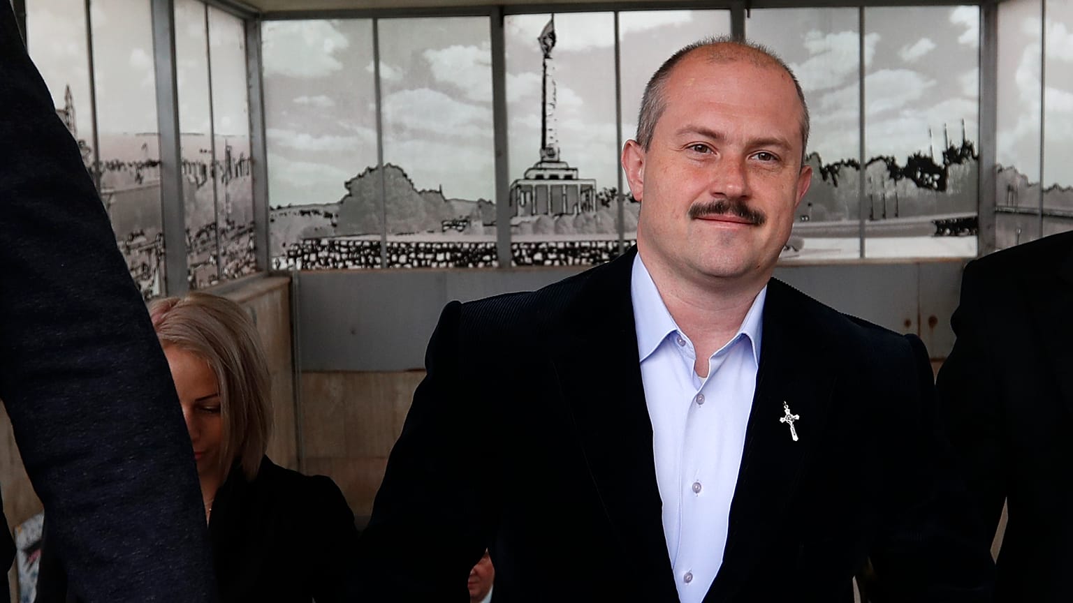 Marian Kotleba a szlovák Legfelsőbb Bíróságon 2020 február 29-én.