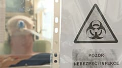 Patient in tschechischem Krankenhaus.