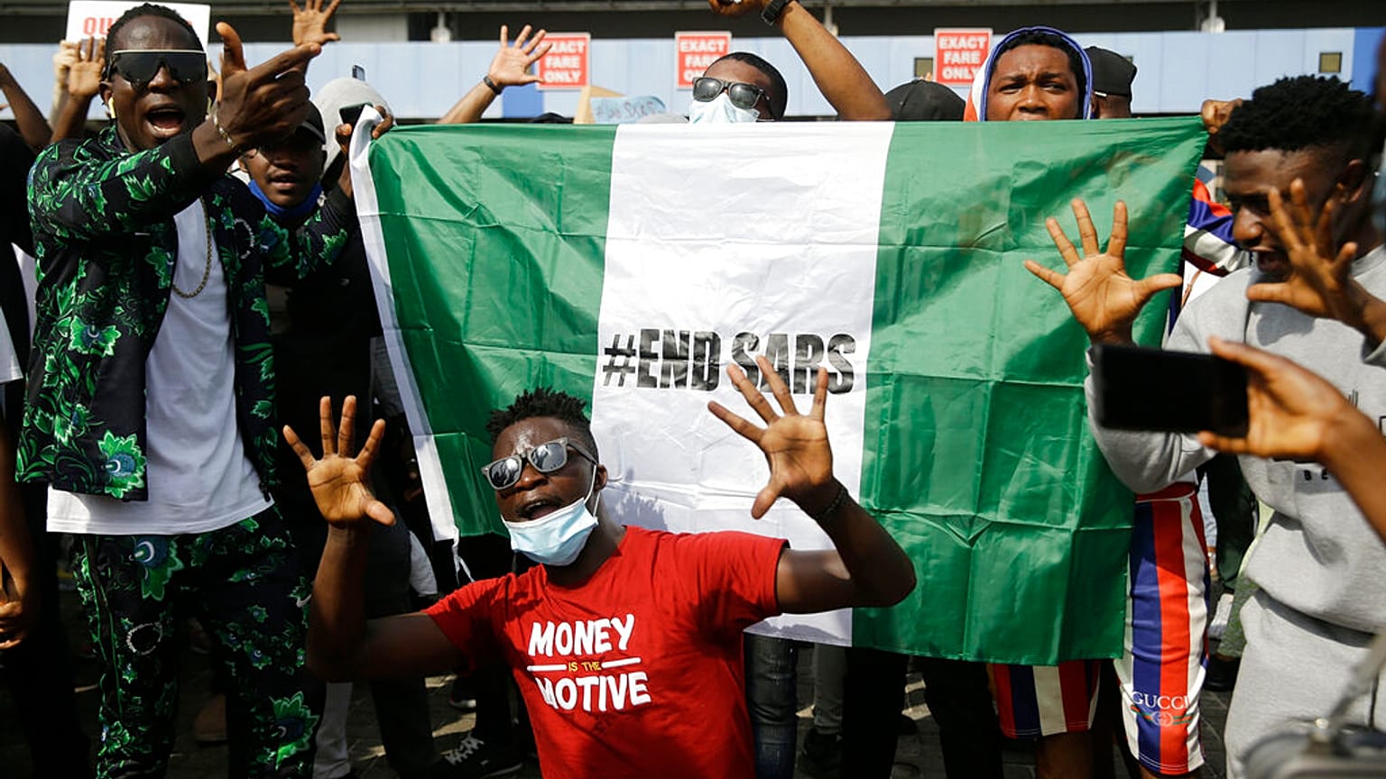 Proteste gegen Polizeigewalt in Lagos