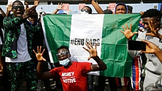 Proteste gegen Polizeigewalt in Lagos