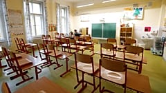 Üres tanterem Prágában