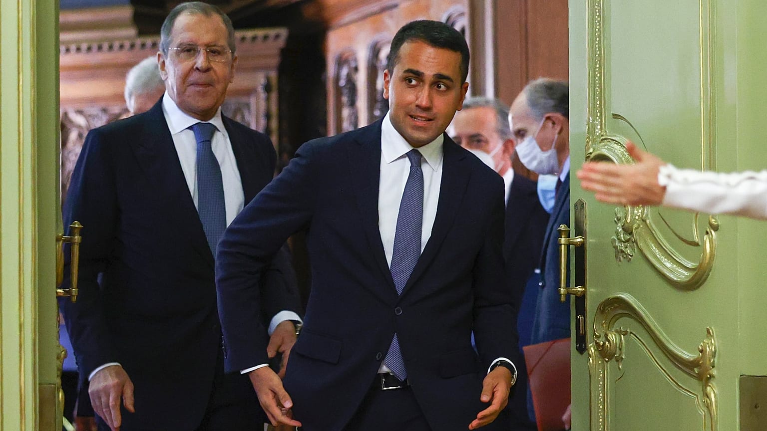 Di Maio con Lavrov 