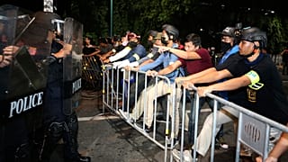 Αντικυβερνητικές διαδηλωτές στην Ταϊλάνδη