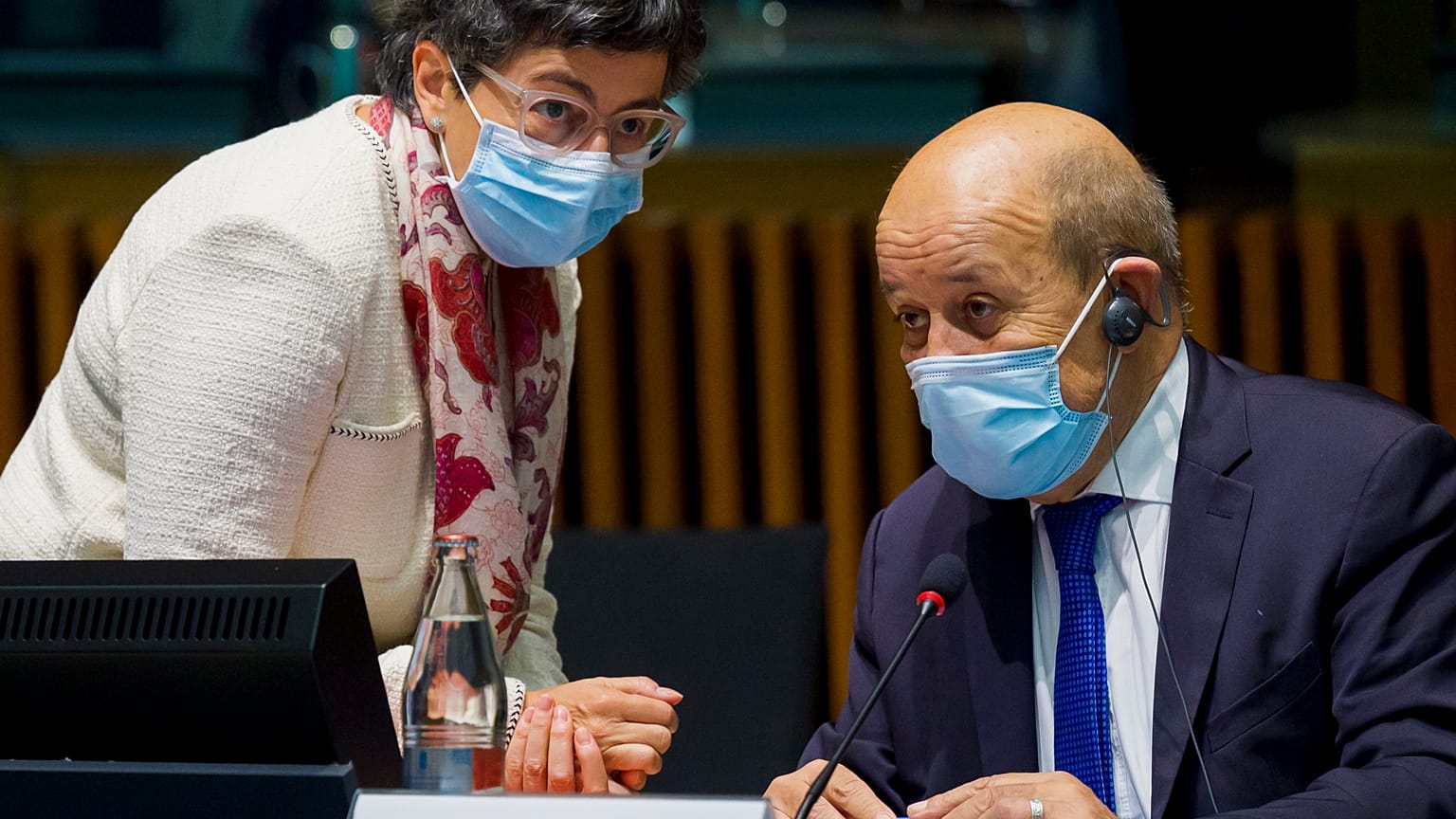 Fransa Dışişleri Bakanı Jean-Yves Le Drian