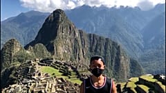 Jesse Katayama has become the first person in seven months to be allowed to enter Machu Picchu.