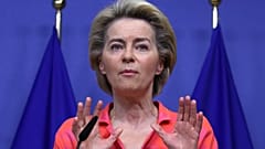 European Commission President Ursula von der Leyen on October 14, 2020.