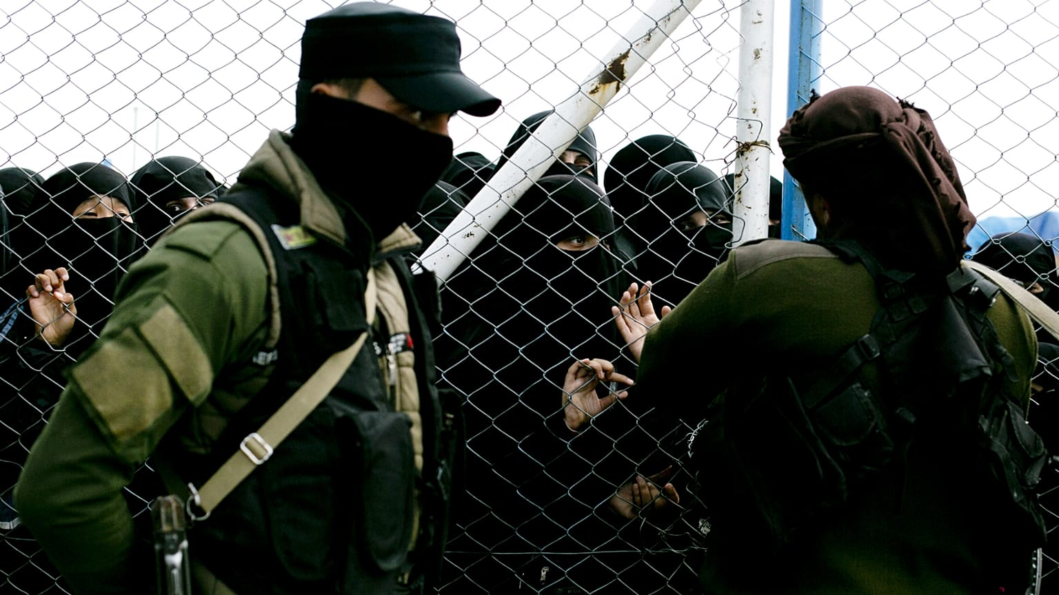 Suriye'nin kuzeyinde çoğunluğunu IŞİD militanı tutuklular ve ailelerinin oluşturduğu el Hol kampı