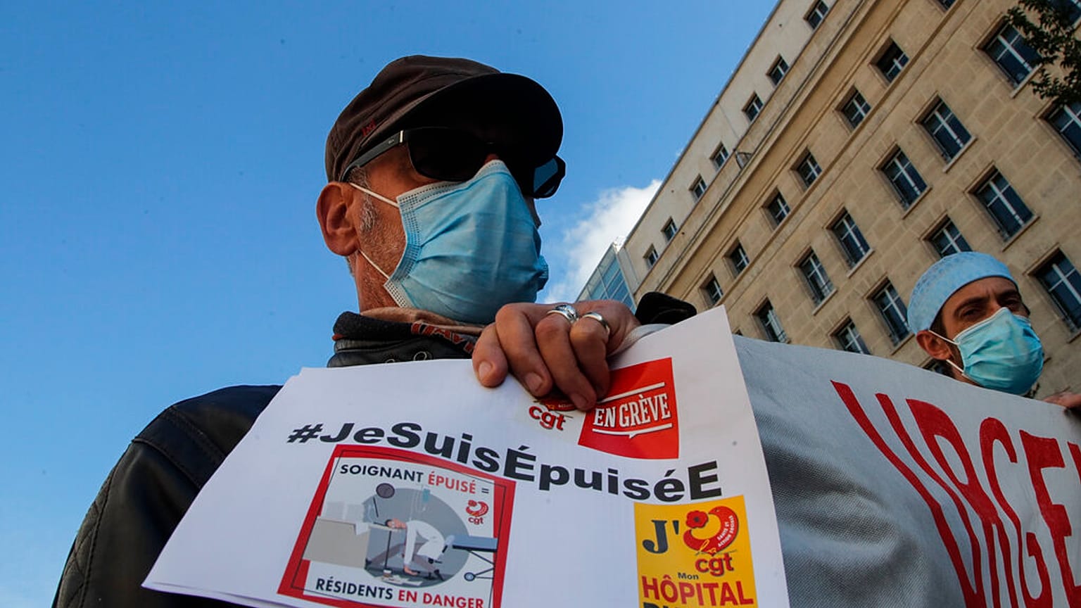 Manifestation des soignants à Paris, 15 octobre 2020