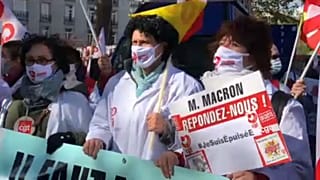 "Ich bin kaputt" - Frankreichs Krankenhauspersonal kann nicht mehr