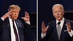 Cumhuriyetçi Başkan Donald Trump, Demokrat aday Joe Biden