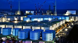 Wassertanks auf dem Gelände des AKW Daiichi Fukushima, 25.Januar 2019