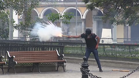 Враждующие партии Кочабамбы подрались на улице