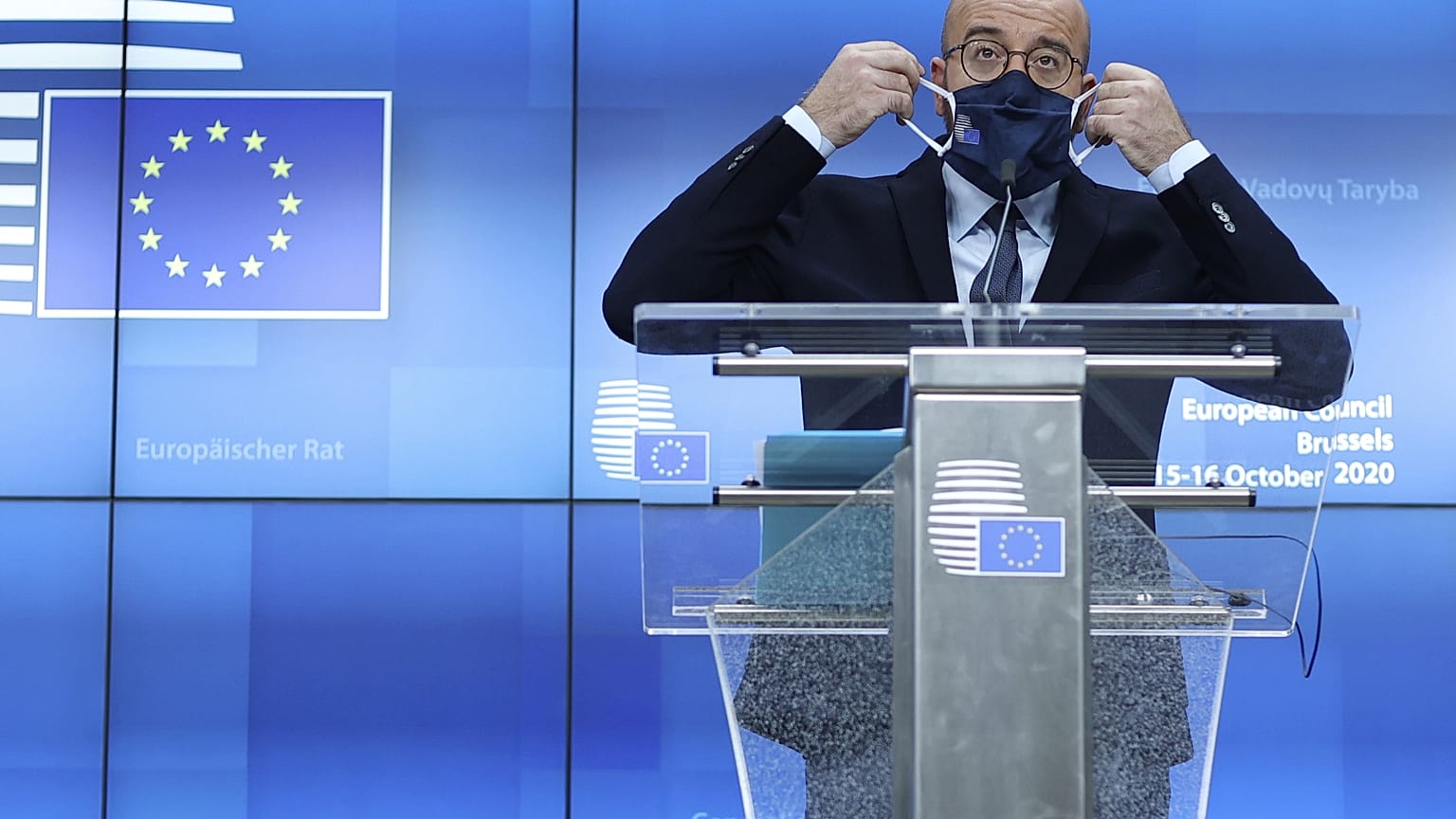 Ο πρόεδρος του Ευρωπαϊκού Συμβουλίου Σαρλ Μισέλ