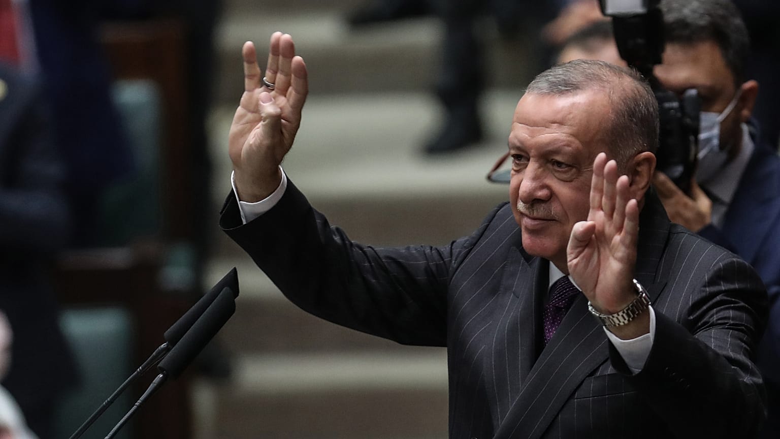 Il presidente turco Recep Tayyip Erdogan