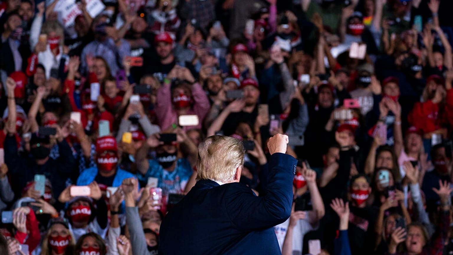 Donald Trump s'est rendu vendredi 16 octobre en Géorgie et en Floride.