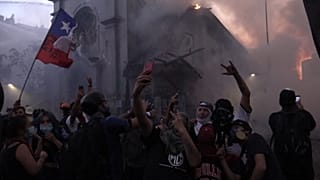 Manifestação acaba em confrontos no Chile