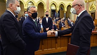 Orbán Viktor gratulál Varga Zsolt Andrásnak, a Kúria megválasztott elnökének