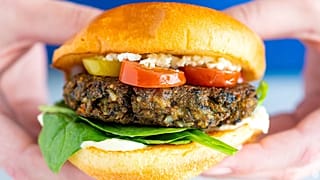 vegan burger