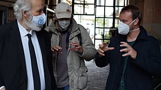 Daniel Freund Iványi Gáborral Budapesten