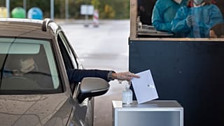 The second round of voting in a national election began on Monday.