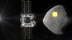 Raumsonde OSIRIS-REx untersucht Asteroiden Bennu (Model), 19.3.2019
