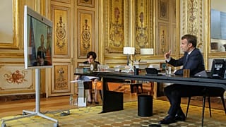 Rusya Devlet Başkanı Vladimir Putin ve Fransa Cumhurbaşkanı Emmanuel Macron (Arşiv)