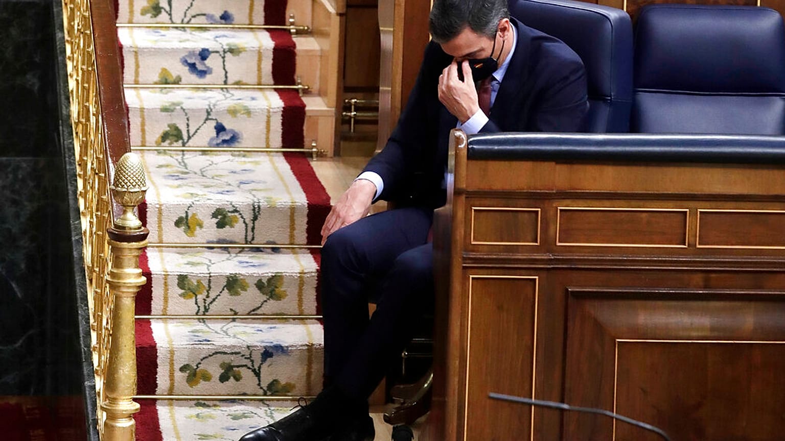 Pedro Sánchez tras terminar la primera sesión