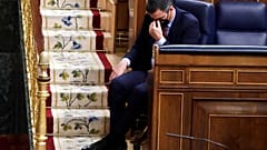 Pedro Sánchez tras terminar la primera sesión