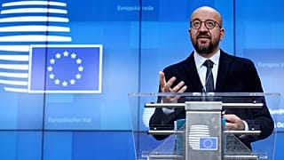Le président du Conseil européen Charles Michel