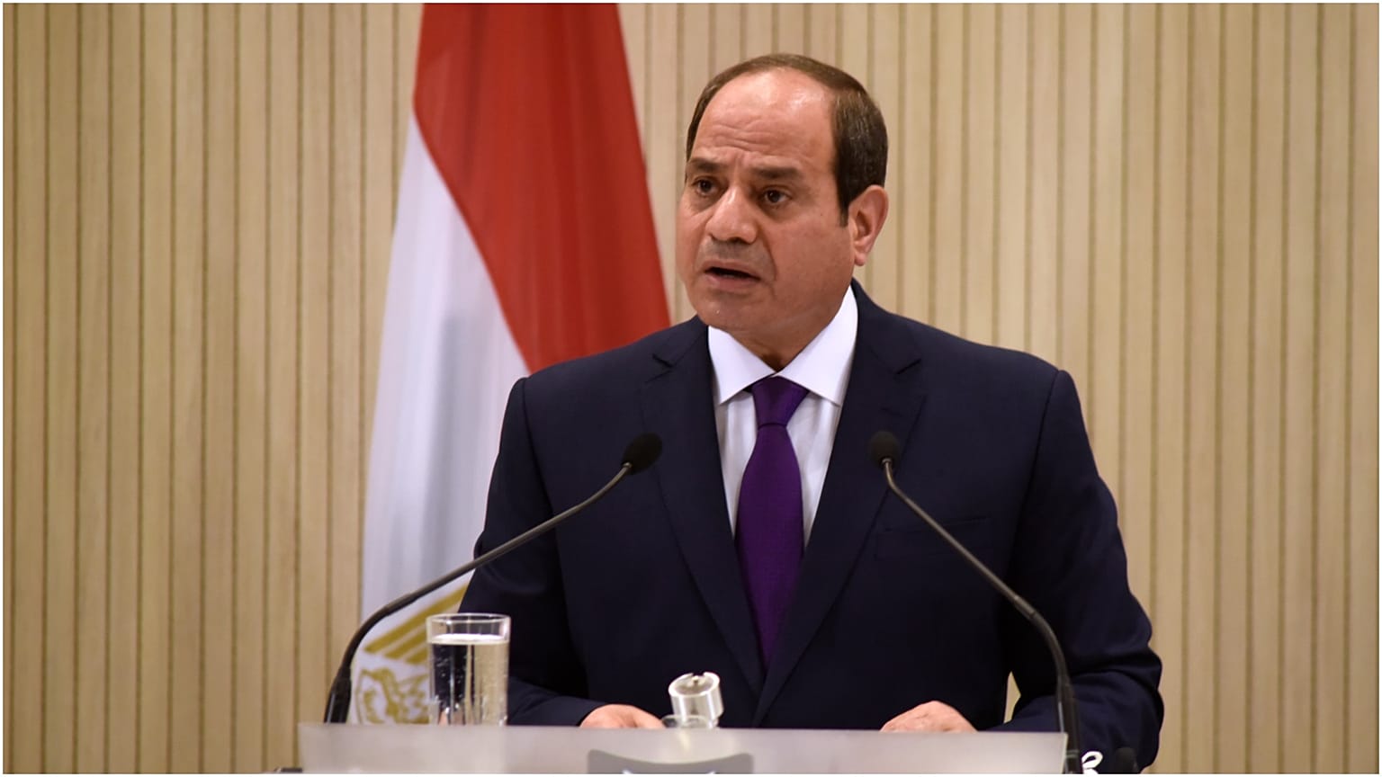 الرئيس المصري عبد الفتاح السيسي