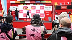 Roglich celebra su merecido podio