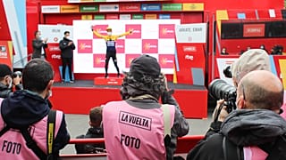 Roglich celebra su merecido podio