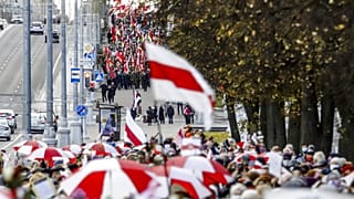 Tüntetés Belaruszban