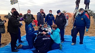 De regresso à Terra depois de 6 meses na ISS