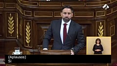 Santiago Abascal, líder del partido de ultraderecha VOX