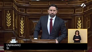 Santiago Abascal, líder del partido de ultraderecha VOX