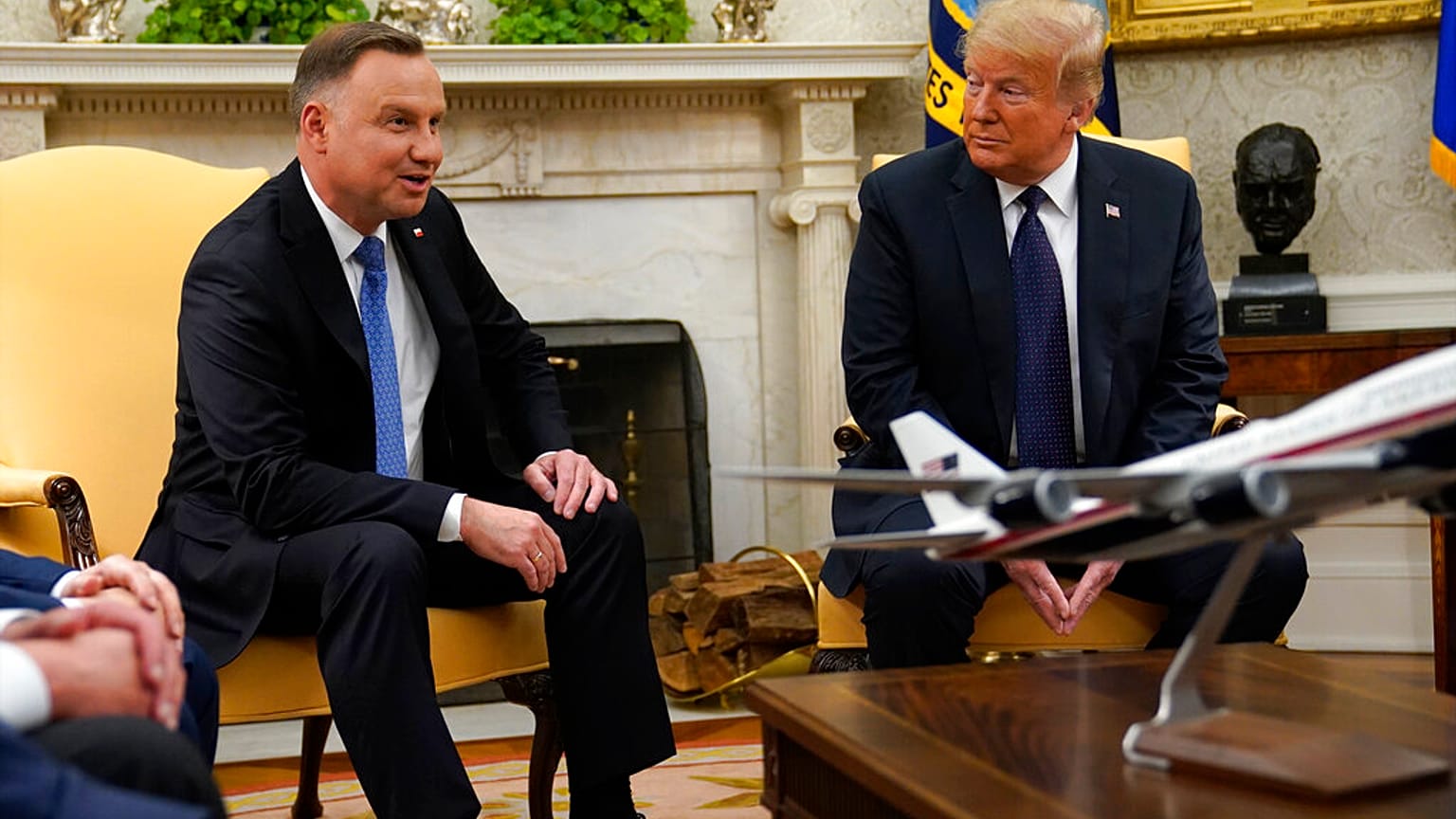 Duda bei Trump - im Juni 2020