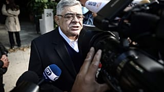 Aşırı sağcı Altın Şafak lideri Nikos Michaloliakos  