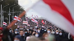 تظاهرات مخالفان لوکاشنکو در بلاروس